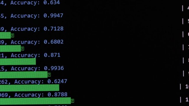 Train AI model in machine learning activities. Train many epochs with text based interface command line CLI.
Python code to train artificial intelligence models