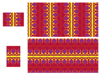 set of patterns, ornament islamic and standart pattern