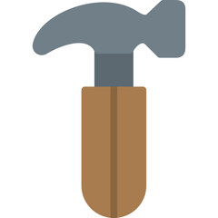 Hammer Vector Flat Icon