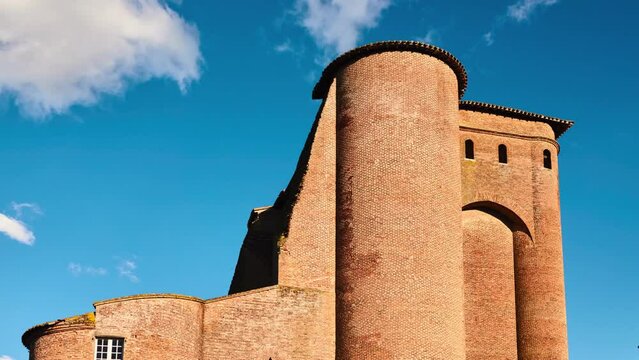 Episcopal palace. Berbie palace is former episcopal palace located in Albi, France. Built during in thirteenth century, under episcopate of three successive bishops, its work took about fifty years.