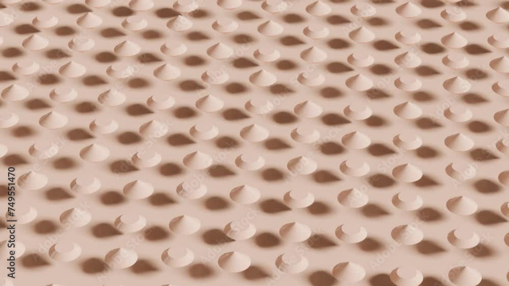 Aufkleber modern abstract geometric design in a seamless loop 3d animation