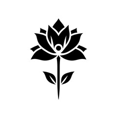 Obraz premium Beautiful flower garden nature icon, vector illustration design template white background, generative ai