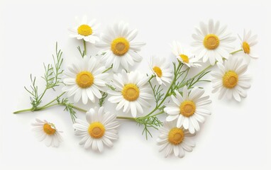 Floral Serenity: Chamomile Daisy Composition