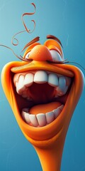 Joyful Emoji Expression: A Laughter Captured