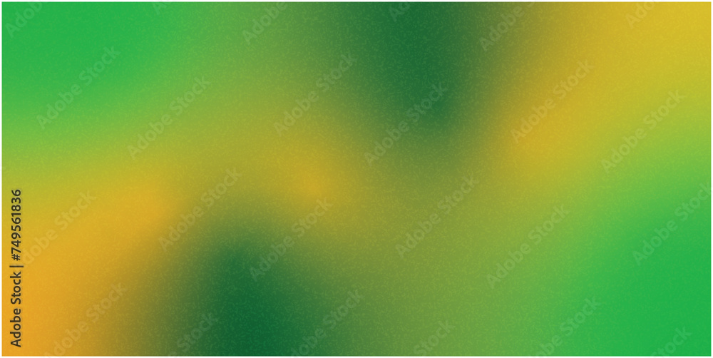 Aufkleber holographic gradient background with noise effect vector image horizontal abstract green background