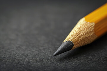 A pencil with a tip and a write