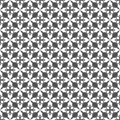 Elegant very beautiful black and white seamless pattern. Ornamental style tribal ethnic background