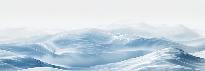 Obraz premium a blue and white abstract background with wavy shapes