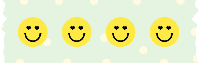 Smile Face Washi Tape