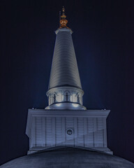 Ruwanwelisaya at night, Anuradhapura, Sri Lanka.