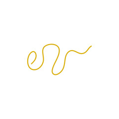 Obraz premium Vector Gold Thread
