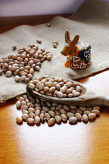 Carioca beans with caracther of brazilian folklore.
