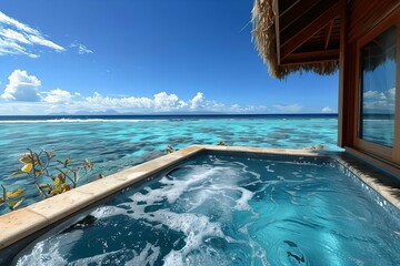 Hotel Private Pool Overlooking the Ocean