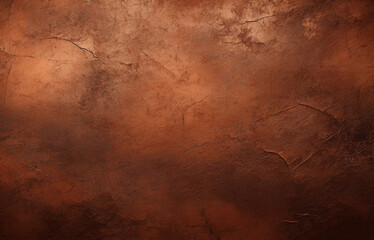 Fototapeta na wymiar grunge background with effect, copper cuparos (mineral dark background. Color gradient. Light spot. Matte, shimmer. Brushed, rough, grainy, rough surface for placing products and websites, articles, c