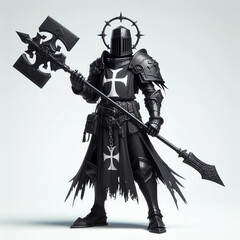 Obraz premium Knight templar with maul
