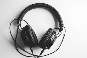 headphones isolated on white background