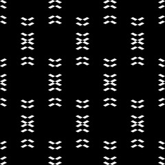 Seamless pattern. Parallelograms ornament. Simple shapes background. Geometric backdrop. Digital paper, textile print, web design, abstract illustration. Ethnic motif. Folk wallpaper. Vector artwork.