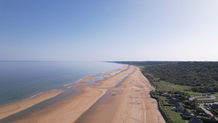 Omaha Beach is a landing area in Normandy, northern France, used by Allied forces in the WWII D-Day...