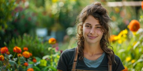 woman farmer Generative AI