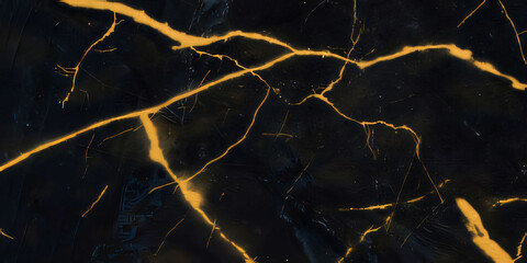 black Portoro marble with golden veins. Black golden natural texture of marbl. abstract black, white, gold and yellow marbel. hi gloss texture of marble stone for digital wall tiles design.
