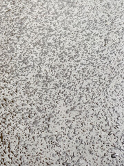 Water drops on a brown table surface