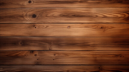 Vista superior de piso de madera hecho por tablas de pino. Wallpaper. Creado con IA - obrazy, fototapety, plakaty