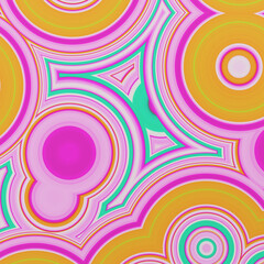 Pattern with circles, spiral illustration design wallpaper circles color swirl, background 