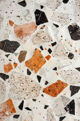 Colorful Tile Floor Close-Up