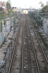 Fototapeta premium Vías de tren