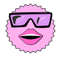 illustration of a smile © betania