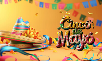 Fototapeta premium Cinco de Mayo, Cinco de Mayo Sombreros
