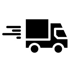 Truck icon. Freight, delivery symbol. Vector illustration