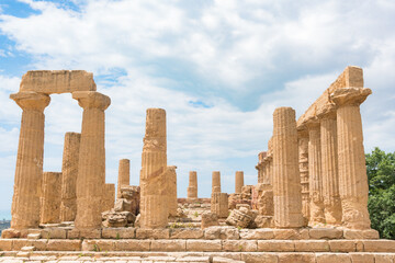 Fototapeta na wymiar Agrigento, Valley of the Temples