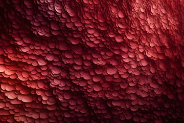 Macro 3d vibrant dark-red textured background