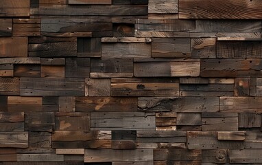 Texture of rustic wood wall board old style background. for template graphic design artwork. copy text space.