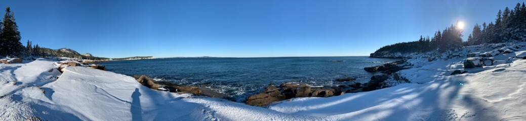 panorama of the mountains