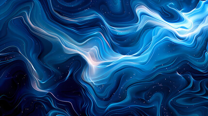 abstract blue wave for  background