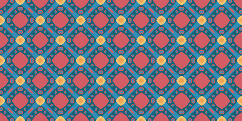 seamless contemporary Batik pattern