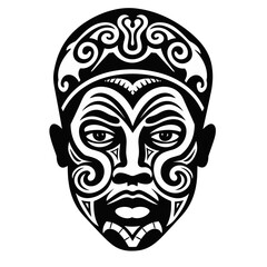 silhouette of a black beautiful african american ethnic man person  black and white vector illustration isolated transparent background logo, cut out or cutout t-shirt print design