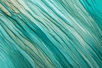 Diagonal stokes in Turquoise on Textured Wall Close-Up 