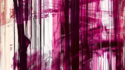 Vibrant magenta streaks on an abstract canvas