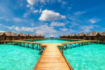 Water Villas (Bungalows) in the Maldives