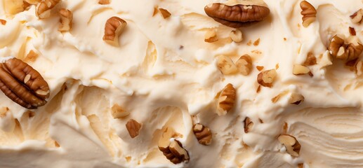 Butter Pecan ice cream texture