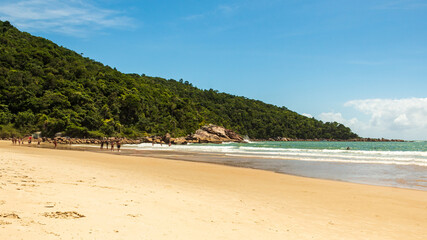 Praia Grande Caravelas Governador Celso Ramos Santa Catarina Brasil