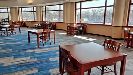 New Study and meeting areas at Fremont Library located in Mundelein