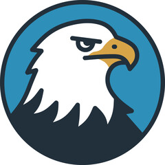 Obraz premium Eagle cartoon design