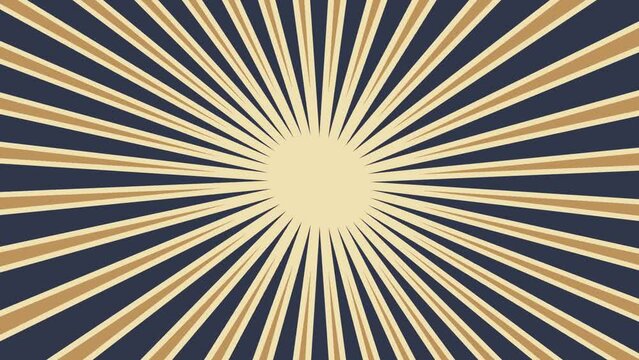 animated vector light background. with a clockwise rotational motion.