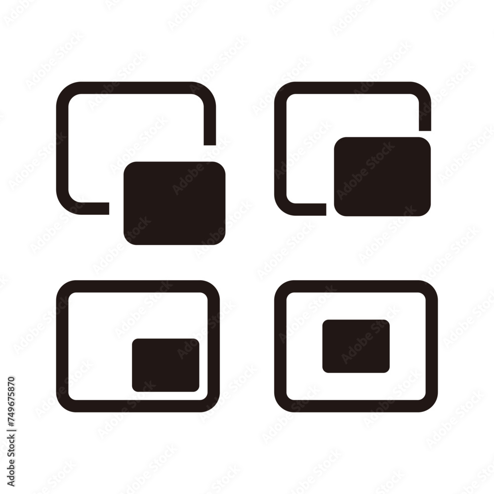 Poster sim card icon vector. sim card illustration sign. sim card symbol. resources graphic element design.