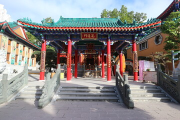 Obraz premium 黄大仙祠
