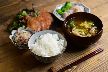 一汁二菜 たんぱく質定食